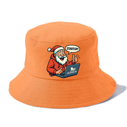 Santa Tech Startup CEO - Bucket Hat - Terracotta Clay(Orange)