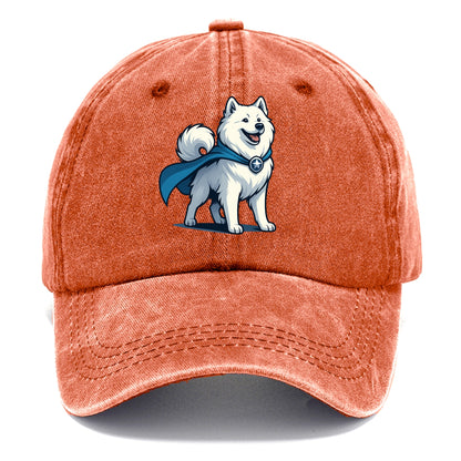 Samoyed Winter Hero  - Classic Cap - Terracotta Clay(Orange)