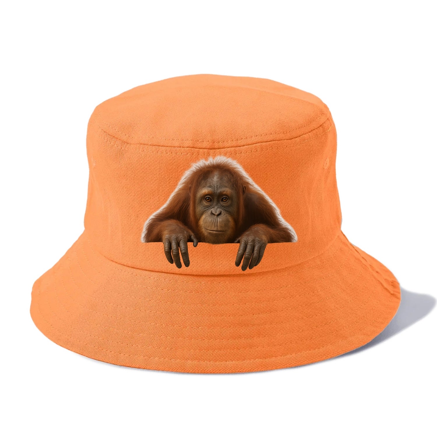Orangutan  - Bucket Hat - Terracotta Clay(Orange)