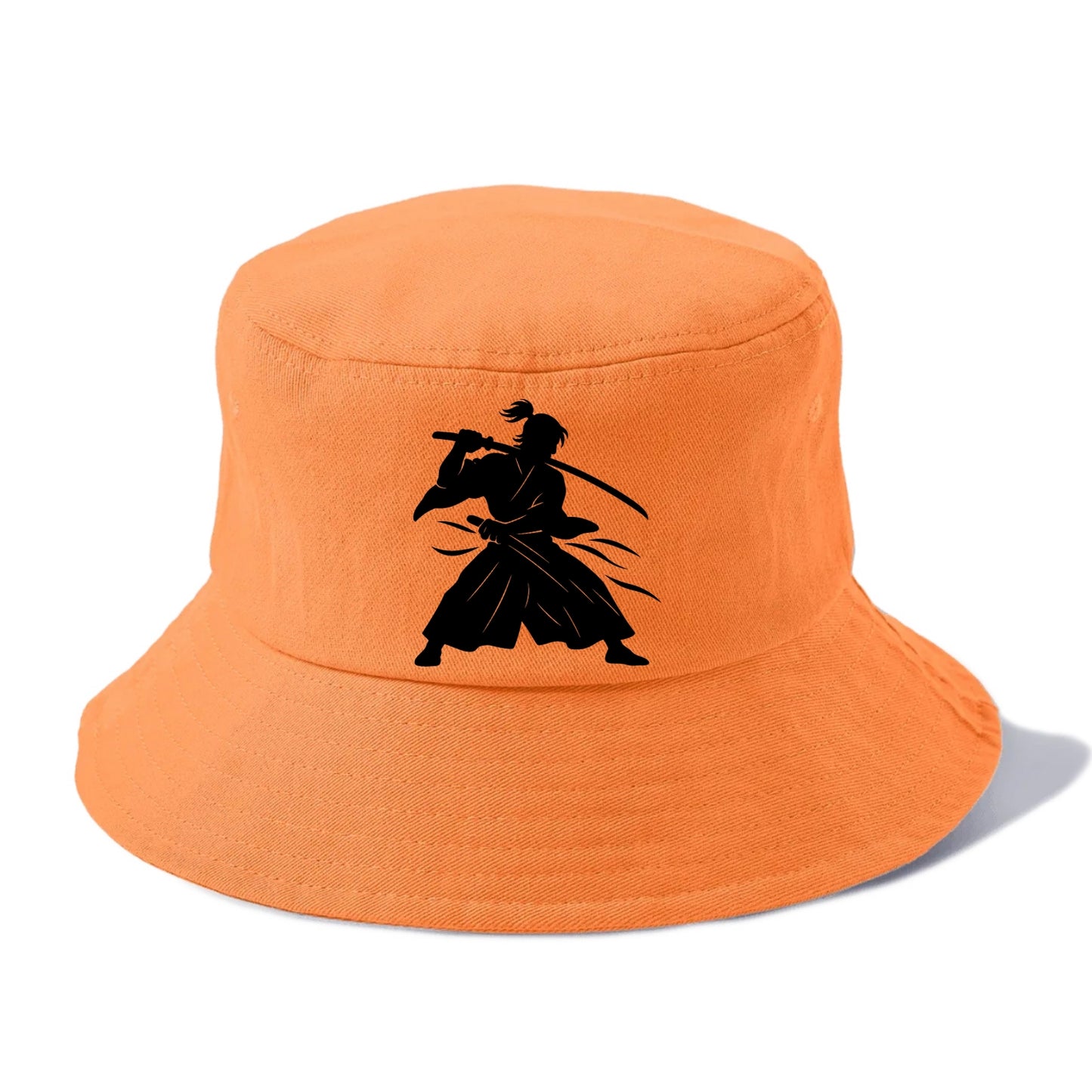 Japanese samurai sword draw - Bucket Hat - Terracotta Clay(Orange)