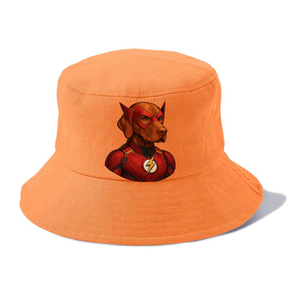 Vizsla Speed Hero  - Bucket Hat - Terracotta Clay(Orange)