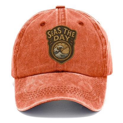 Seas The Day  - Classic Cap - Terracotta Clay(Orange)