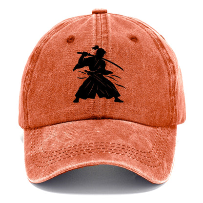 Japanese samurai sword draw - Classic Cap - Terracotta Clay(Orange)