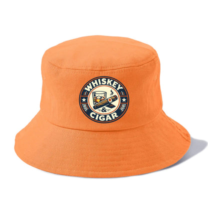 Sophisticated Spirits Emblem - Bucket Hat - Terracotta Clay(Orange)