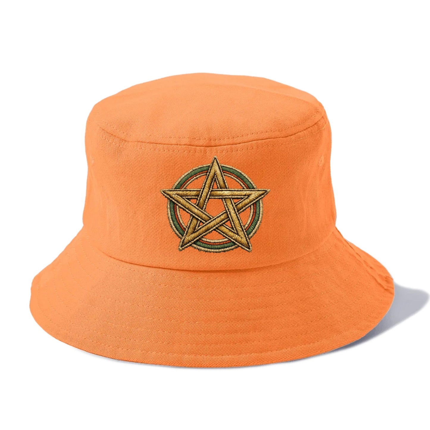 Pentacle Knot - Bucket Hat - Terracotta Clay(Orange)