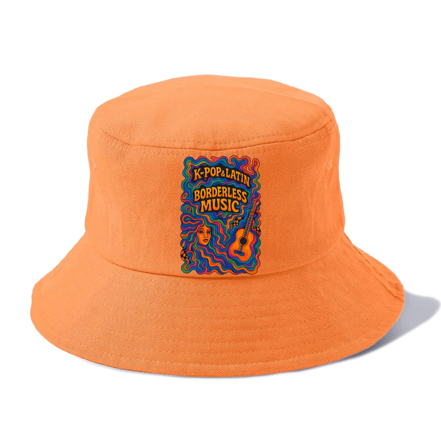 K-Pop and Latin fusion explosion - "Borderless Music" - cross-cultural sounds - Bucket Hat - Terracotta Clay(Orange)