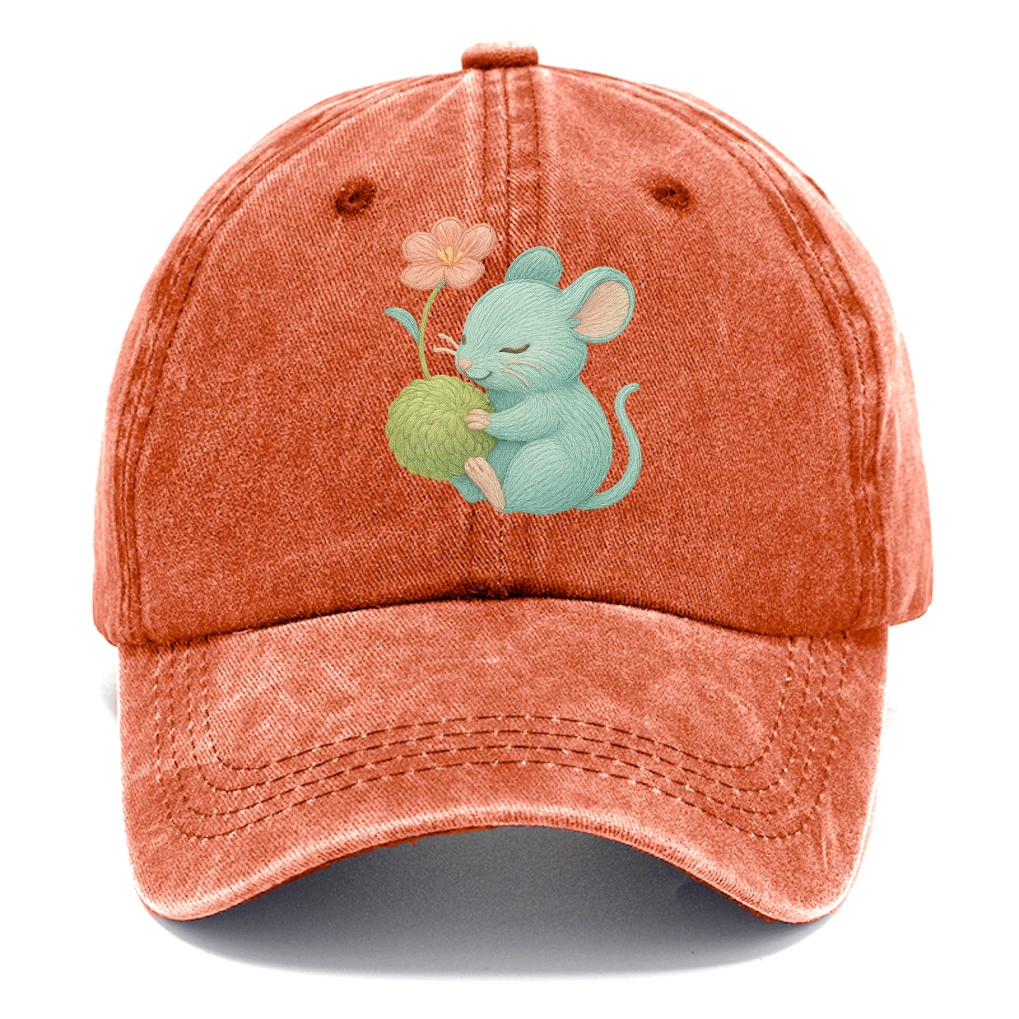 Mint Mouse - Classic Cap - Terracotta Clay(Orange)