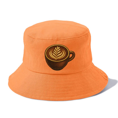 Latte Art  - Bucket Hat - Terracotta Clay(Orange)