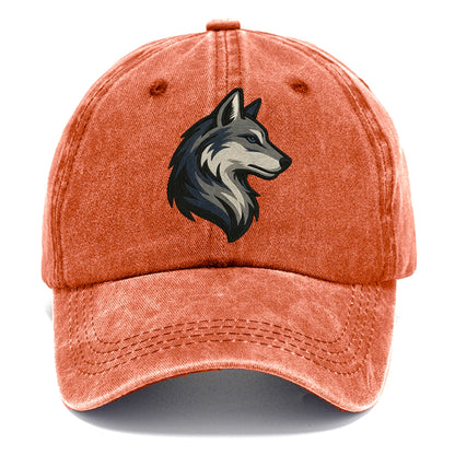 Lone Wolf Wanderer  - Classic Cap - Terracotta Clay(Orange)