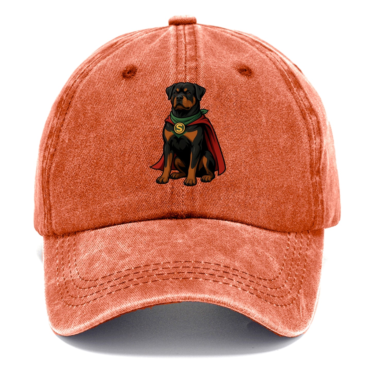 Rottweiler Strong Hero  - Classic Cap - Terracotta Clay(Orange)