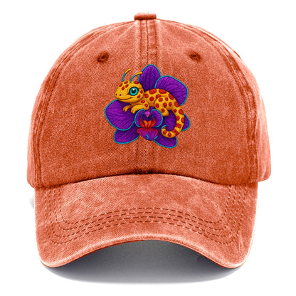 Leopard Orchid - Classic Cap - Terracotta Clay(Orange)