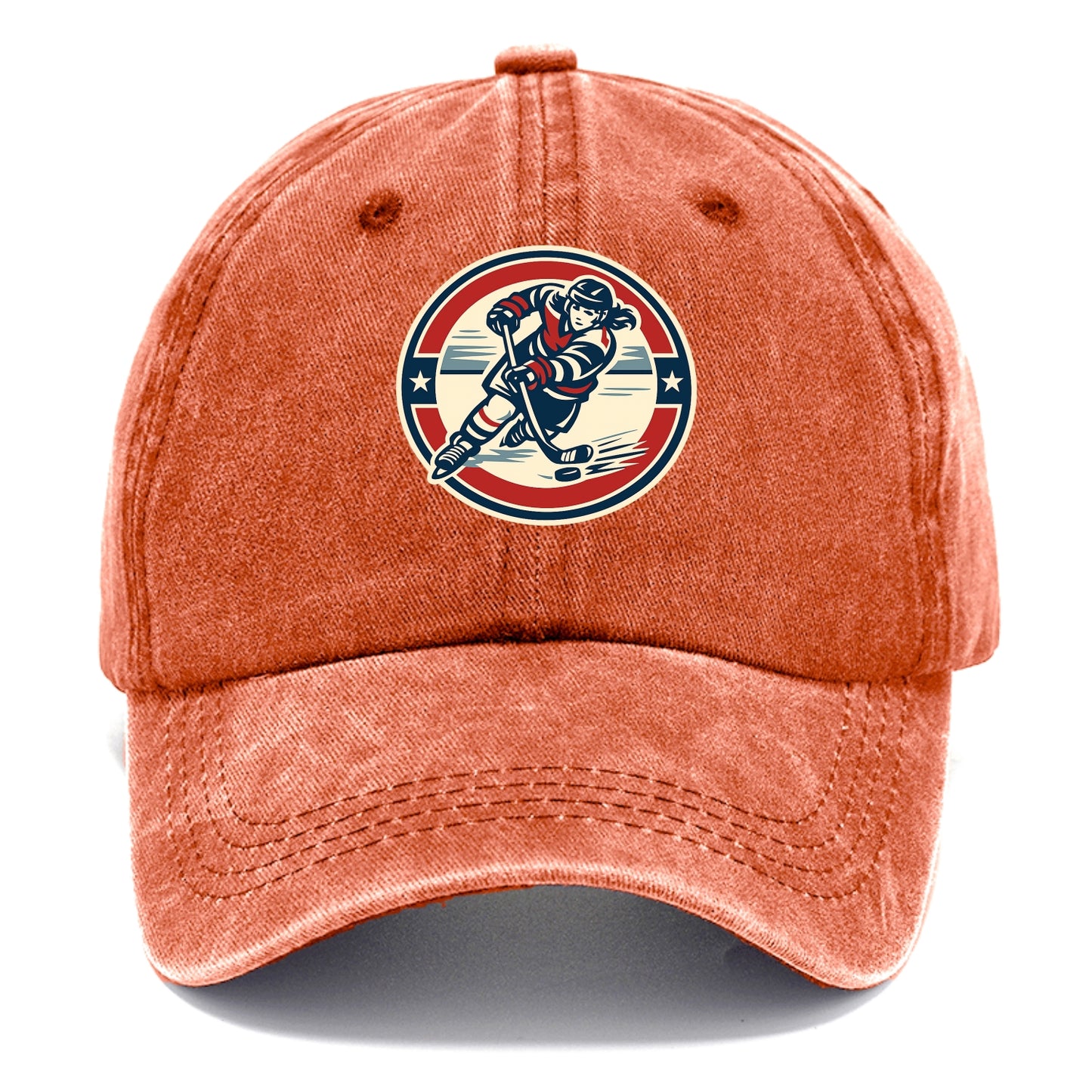 Fierce Ice Queen Emblem - Classic Cap - Terracotta Clay(Orange)