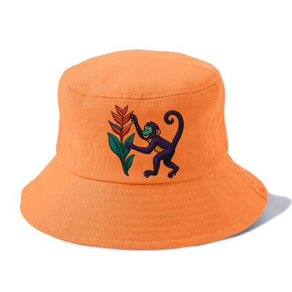 Spider Monkey - Bucket Hat - Terracotta Clay(Orange)