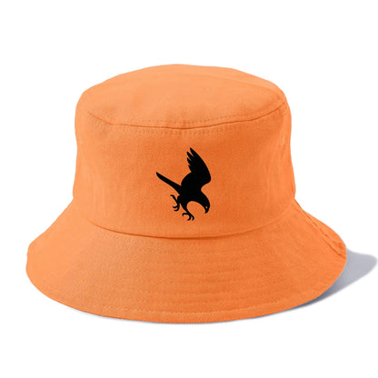 Hawk diving for prey - Bucket Hat - Terracotta Clay(Orange)