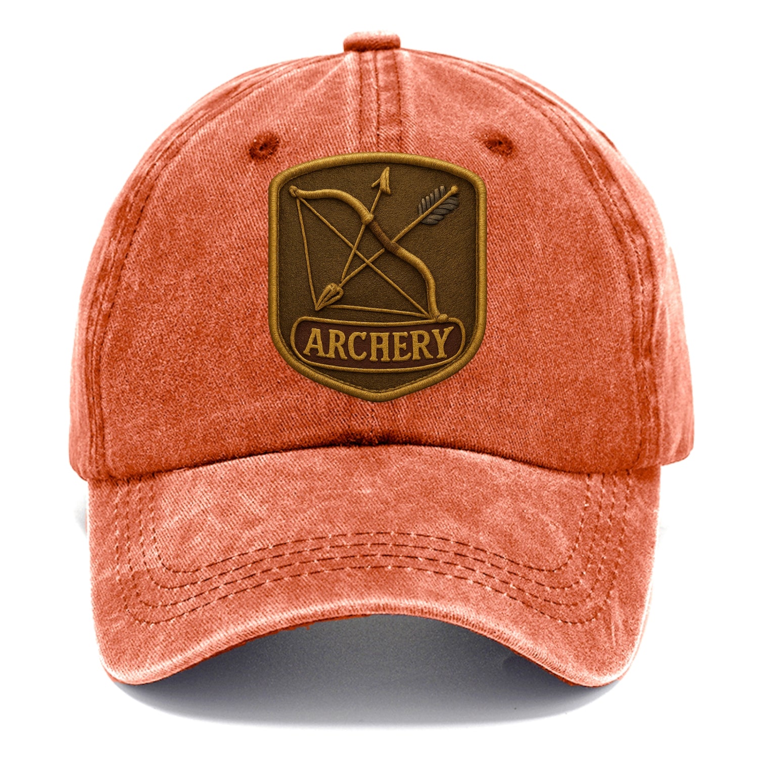 Bow and arrow crossed - archery enthusiast - Classic Cap - Terracotta Clay(Orange)