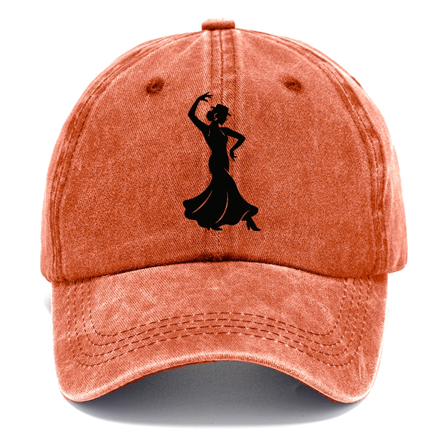 Flamenco dancer passionate stance - Classic Cap - Terracotta Clay(Orange)