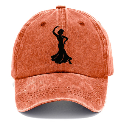 Flamenco dancer passionate stance - Classic Cap - Terracotta Clay(Orange)