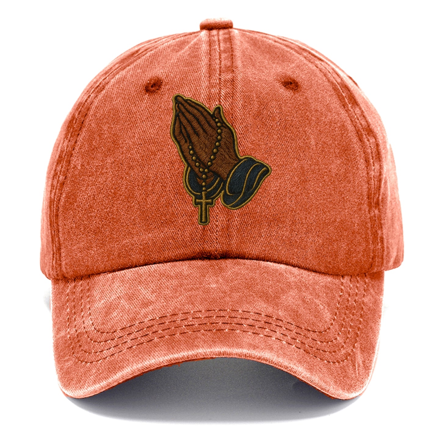 Praying Hands  - Classic Cap - Terracotta Clay(Orange)