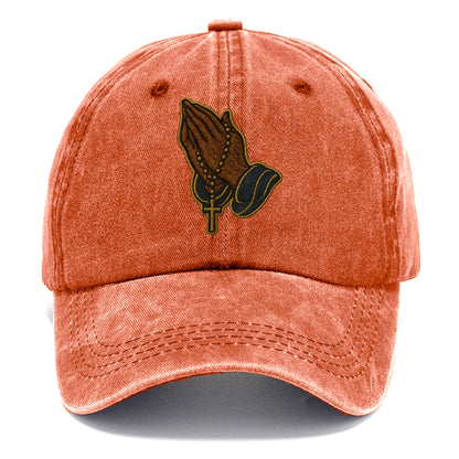 Praying Hands  - Classic Cap - Terracotta Clay(Orange)
