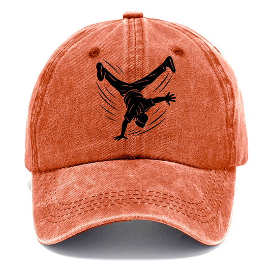 Breakdancer windmill move - Classic Cap - Terracotta Clay(Orange)
