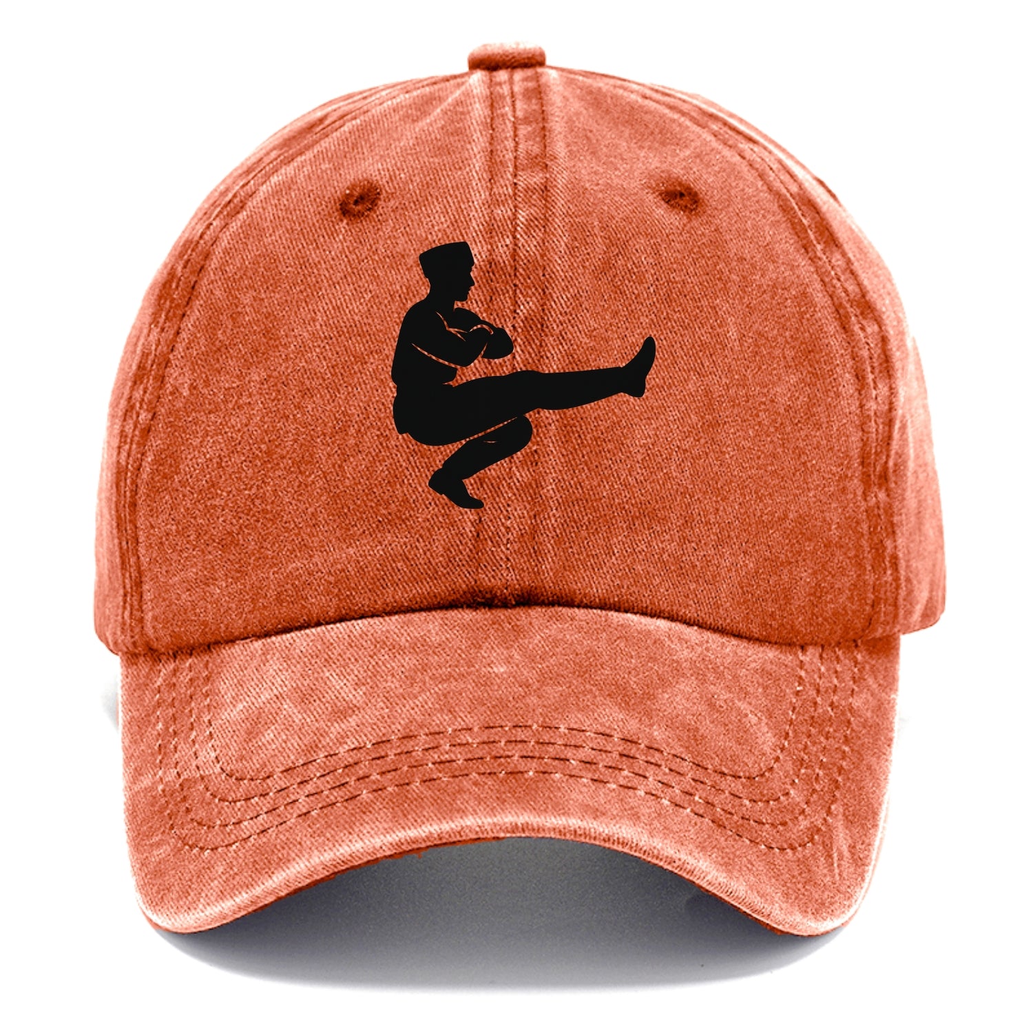 Russian Cossack dancer squat kick - Classic Cap - Terracotta Clay(Orange)