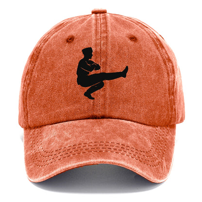 Russian Cossack dancer squat kick - Classic Cap - Terracotta Clay(Orange)