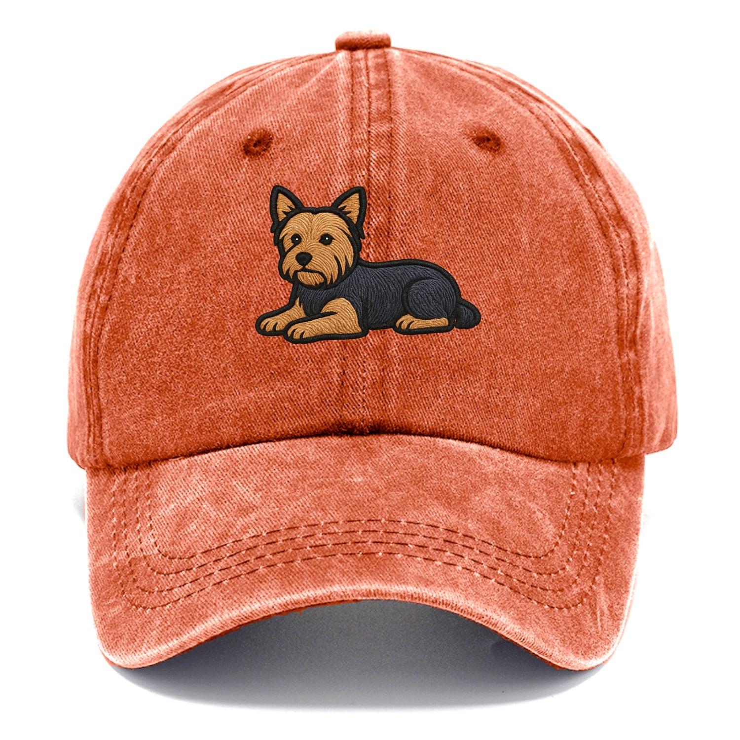 Yorkshire Terrier - Blue and tan relaxed Classic Cap - Terracotta Clay(Orange)