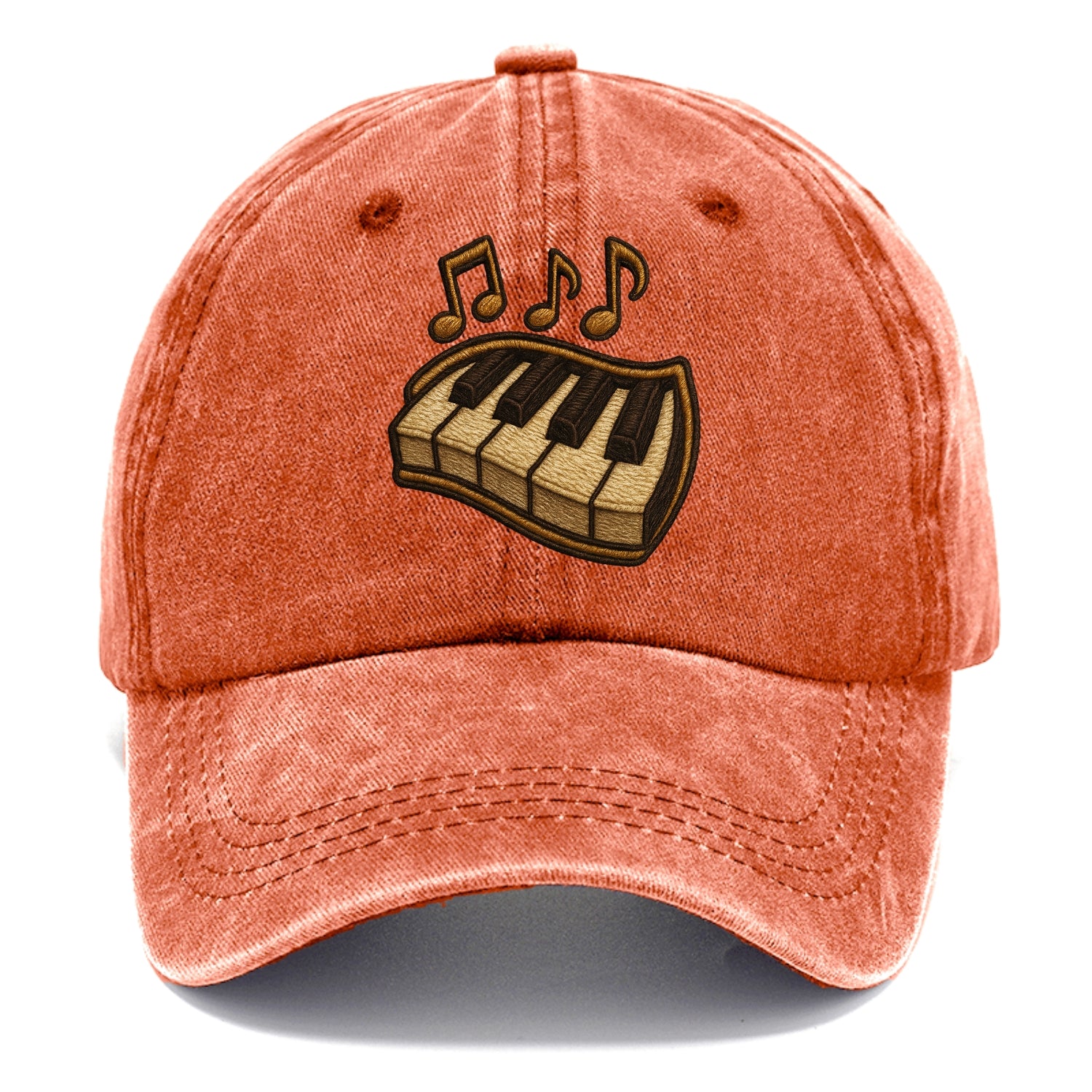 Piano Keys  - Classic Cap - Terracotta Clay(Orange)