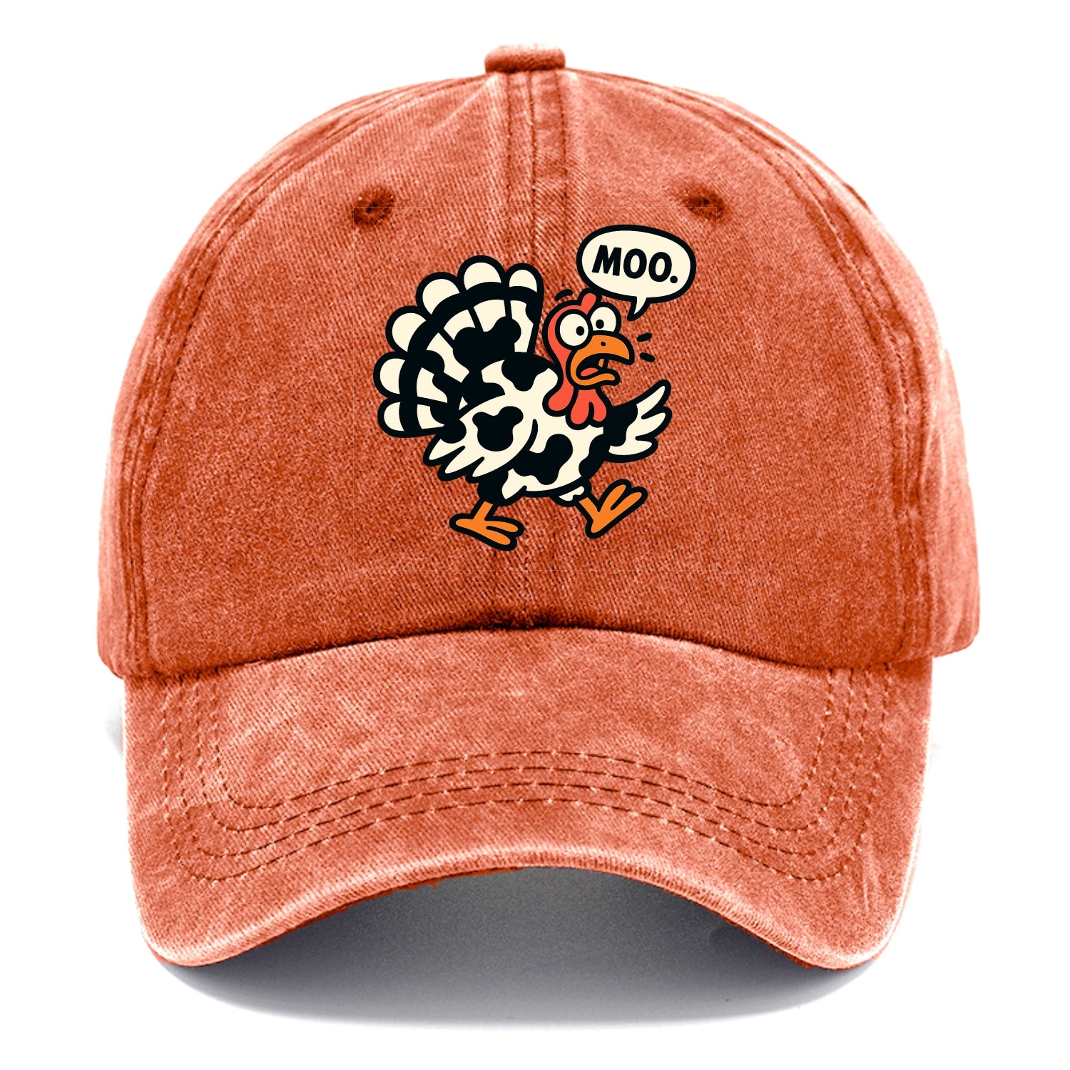 Mooing Turkey - Classic Cap - Terracotta Clay(Orange)