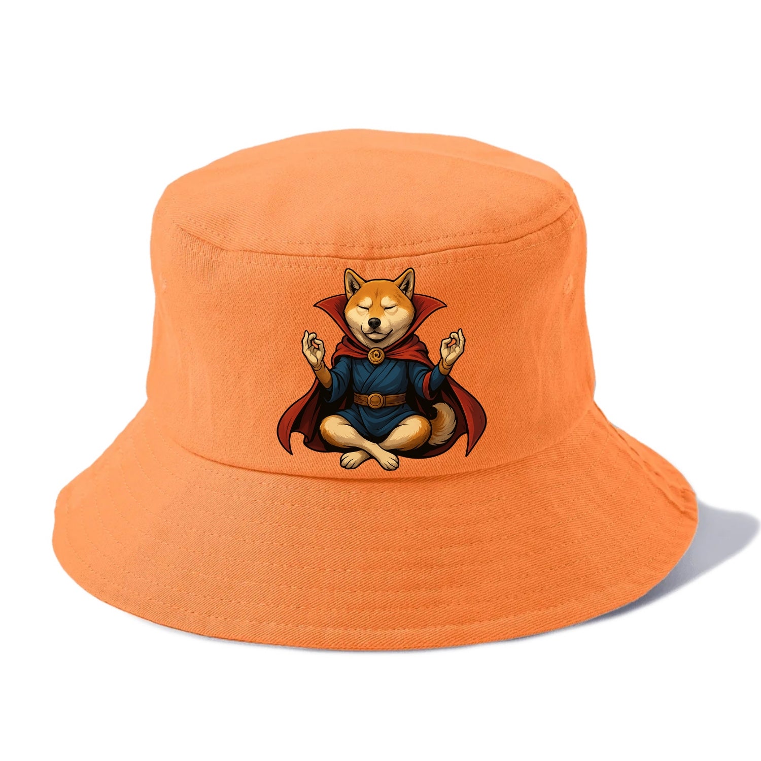 Shiba Inu Doctor Strange  - Bucket Hat - Terracotta Clay(Orange)