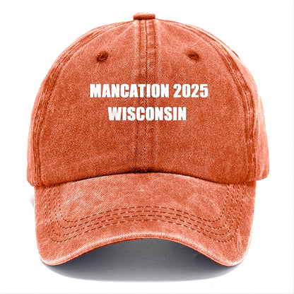 Gorra clásica de Wisconsin Mancation 2025