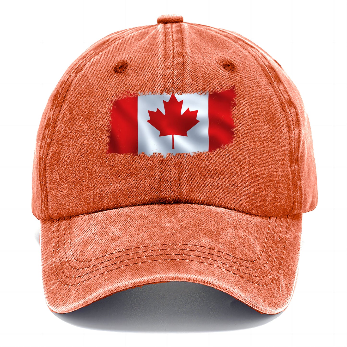 Gorra clásica con la bandera canadiense