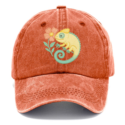 Yellow Chameleon - Classic Cap - Terracotta Clay(Orange)