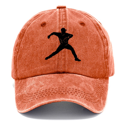 Baseball pitcher wind-up motion - Classic Cap - Terracotta Clay(Orange)