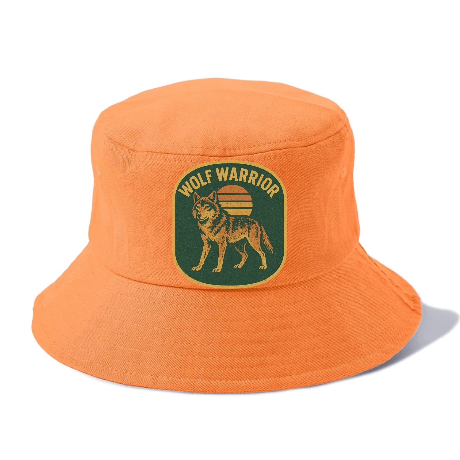 Wolf Warrior  - Bucket Hat - Terracotta Clay(Orange)