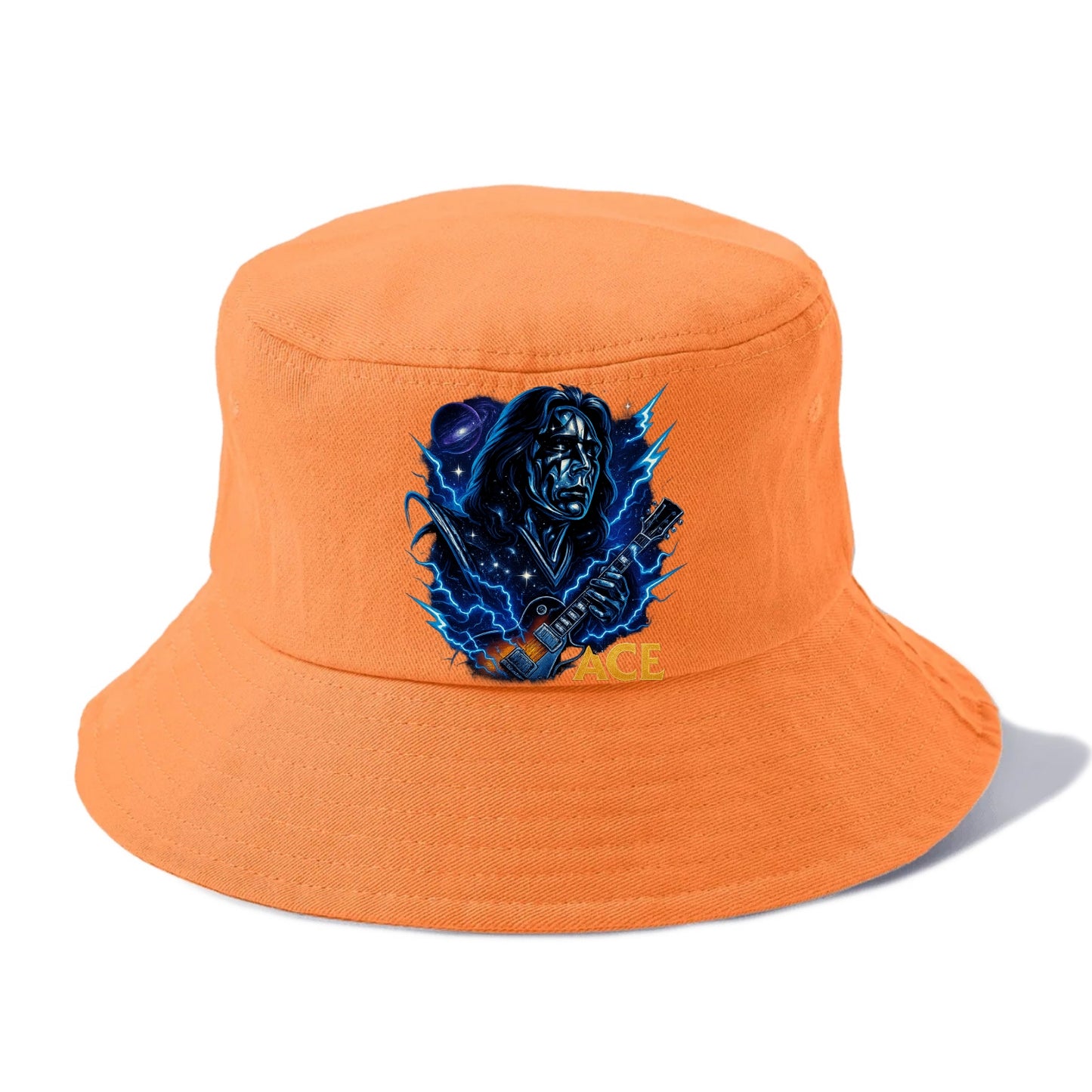 Cosmic Chrome Portrait - Bucket Hat - Terracotta Clay(Orange)