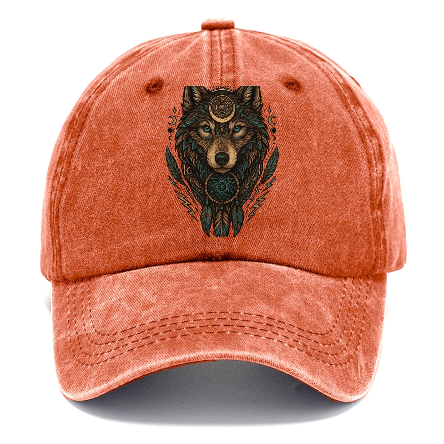 Storm Wolf Thunder  - Classic Cap - Terracotta Clay(Orange)