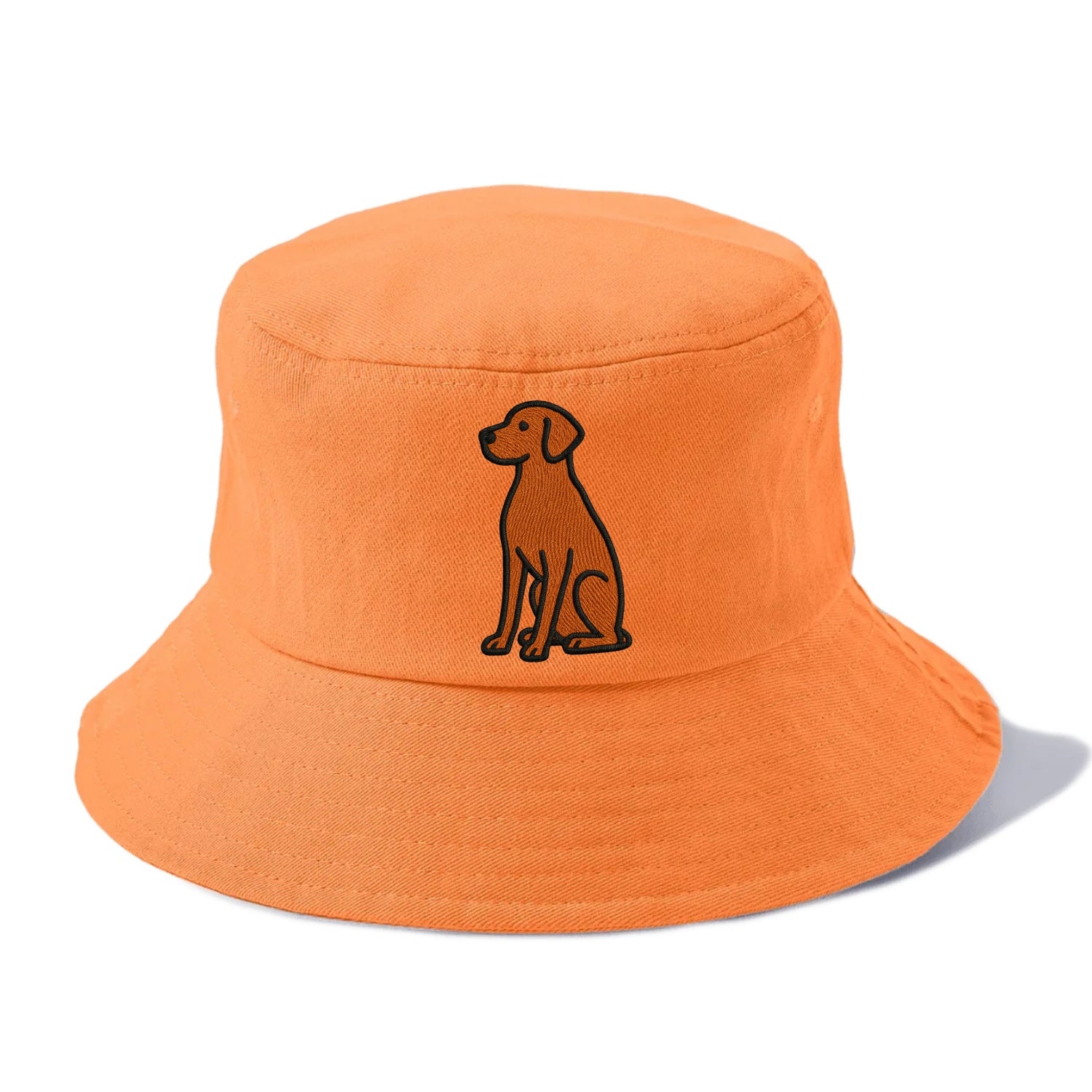 Vizsla - Rust colored sitting pose - Bucket Hat - Terracotta Clay(Orange)