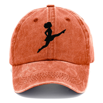 Irish step dancer Riverdance leap - Classic Cap - Terracotta Clay(Orange)