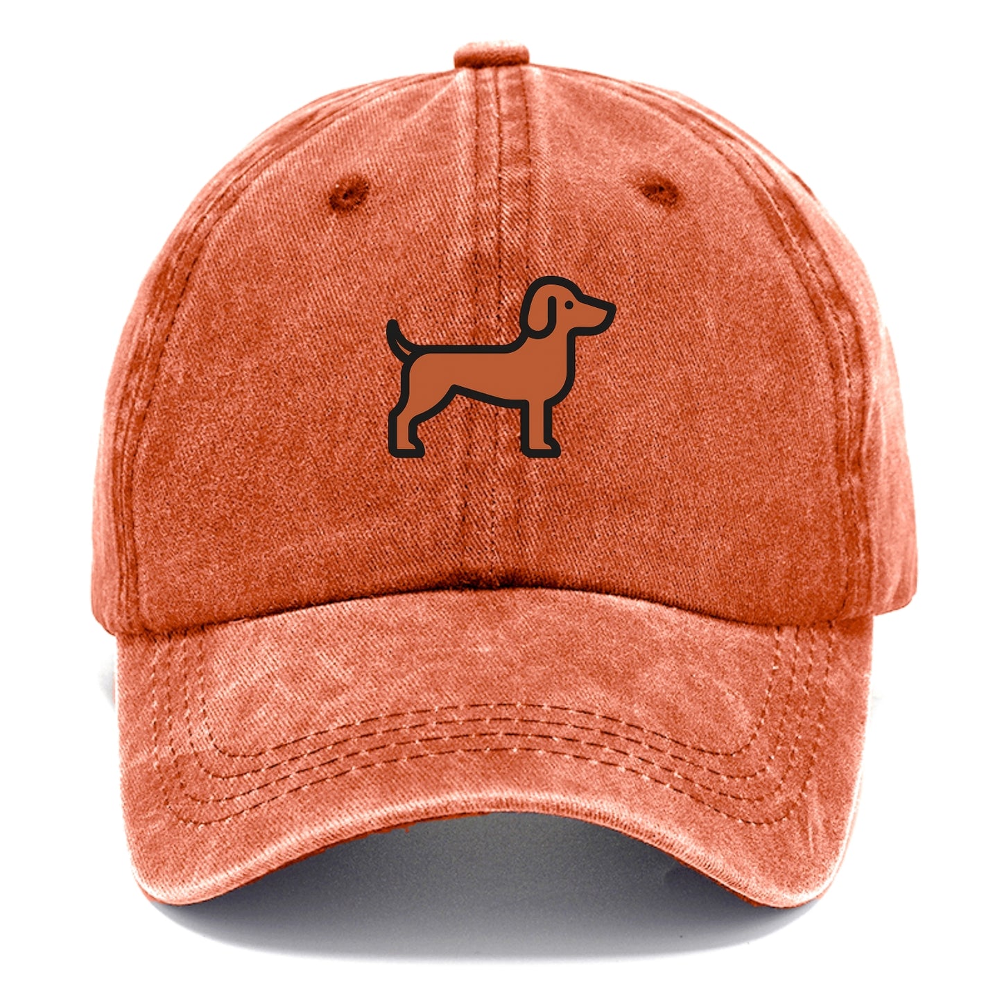 Vizsla - Rust colored flat side profile - Classic Cap - Terracotta Clay(Orange)