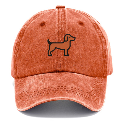 Vizsla - Rust colored flat side profile - Classic Cap - Terracotta Clay(Orange)