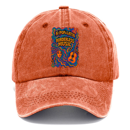 K-Pop and Latin fusion explosion - "Borderless Music" - cross-cultural sounds - Classic Cap - Terracotta Clay(Orange)
