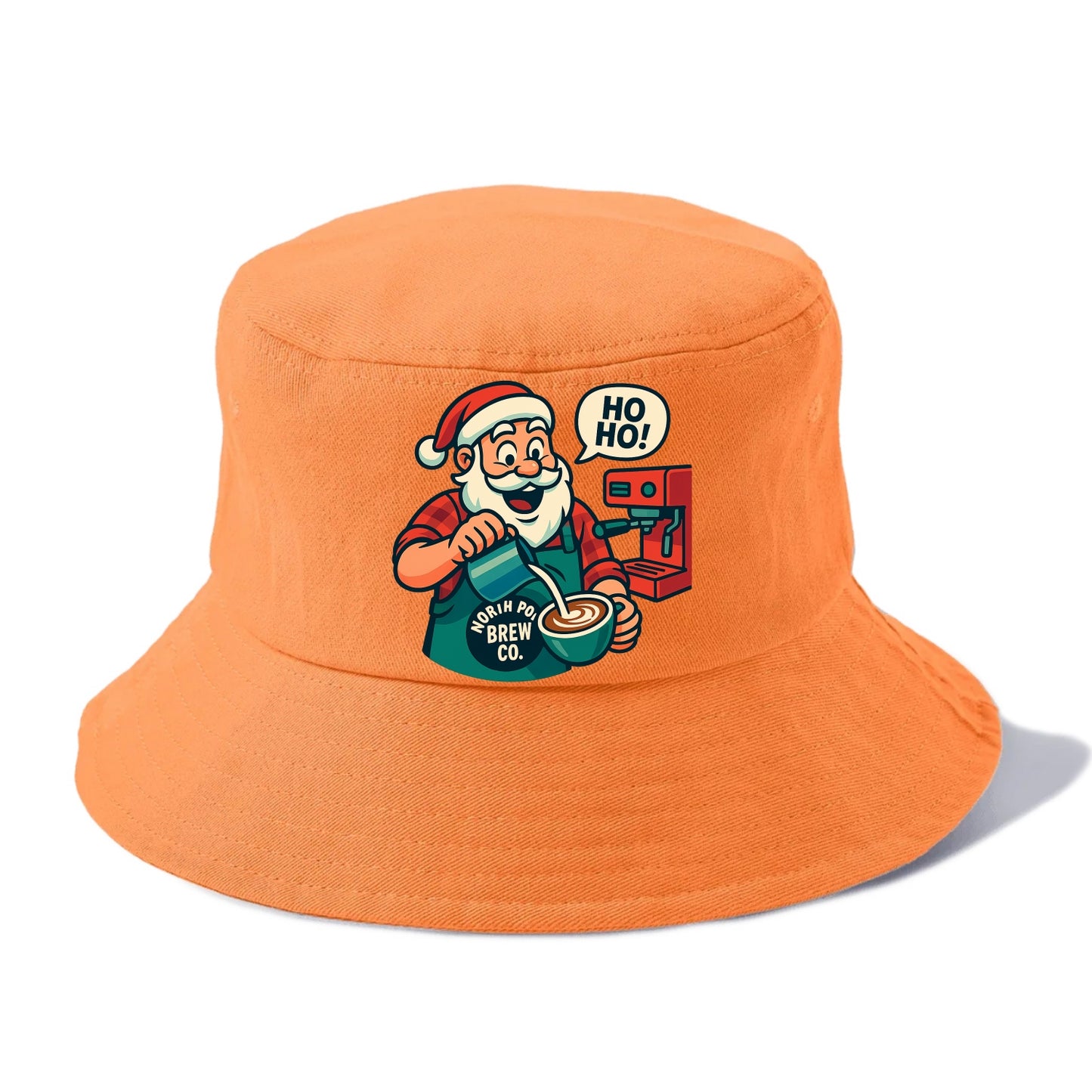 Santa Barista - Bucket Hat - Terracotta Clay(Orange)