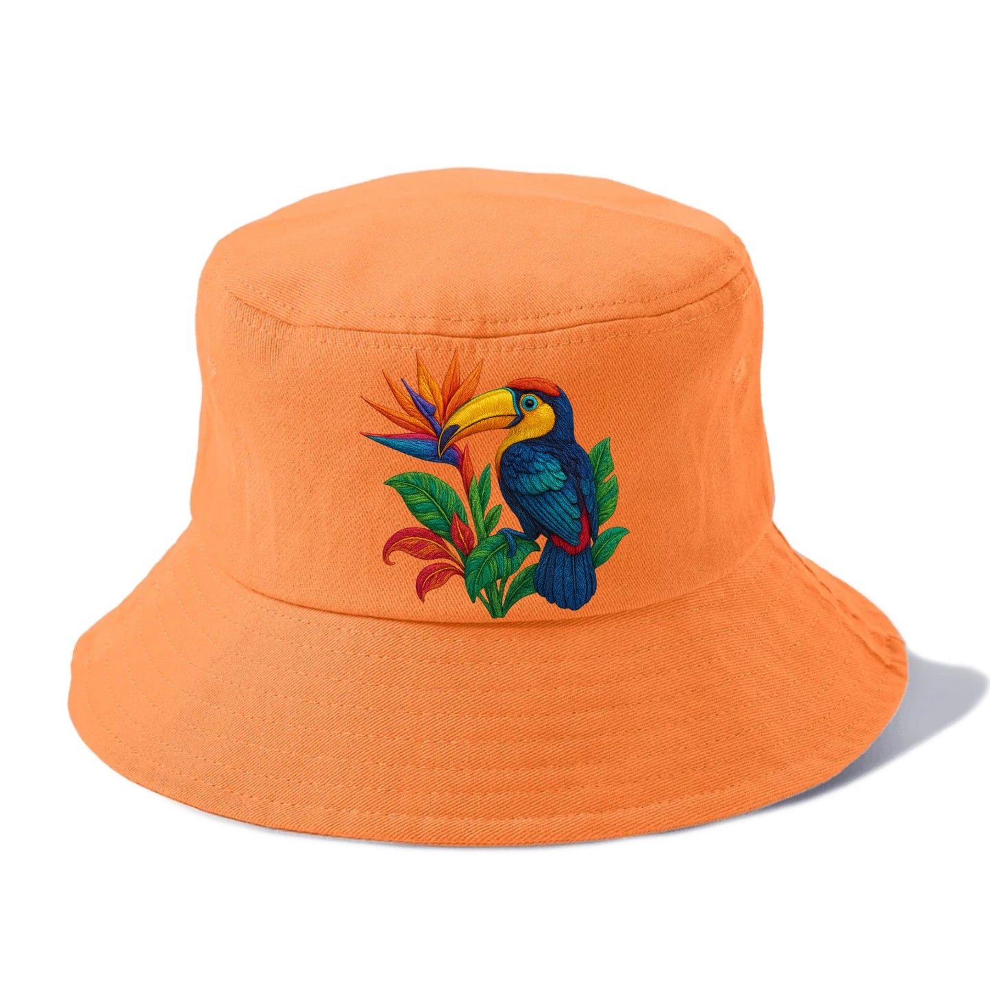 Toucan Paradise - Bucket Hat - Terracotta Clay(Orange)