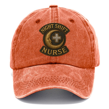 Night Shift Nurse  - Classic Cap - Terracotta Clay(Orange)