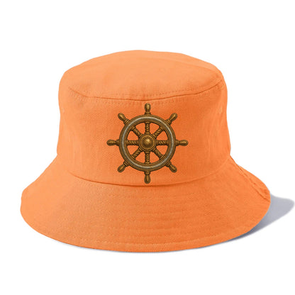 Ship's Wheel  - Bucket Hat - Terracotta Clay(Orange)