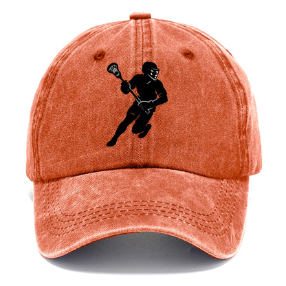 Lacrosse player cradling stick - Classic Cap - Terracotta Clay(Orange)
