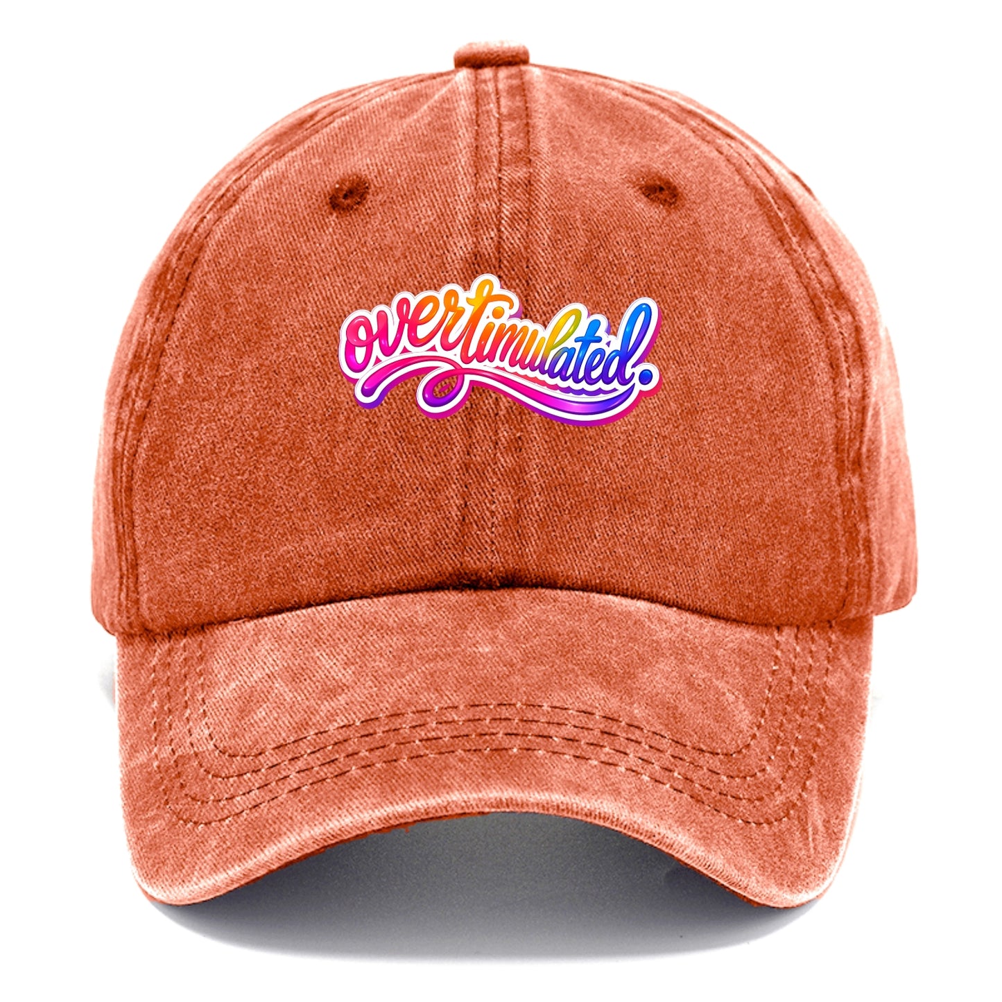 Overstimulated - Classic Cap - Terracotta Clay(Orange)