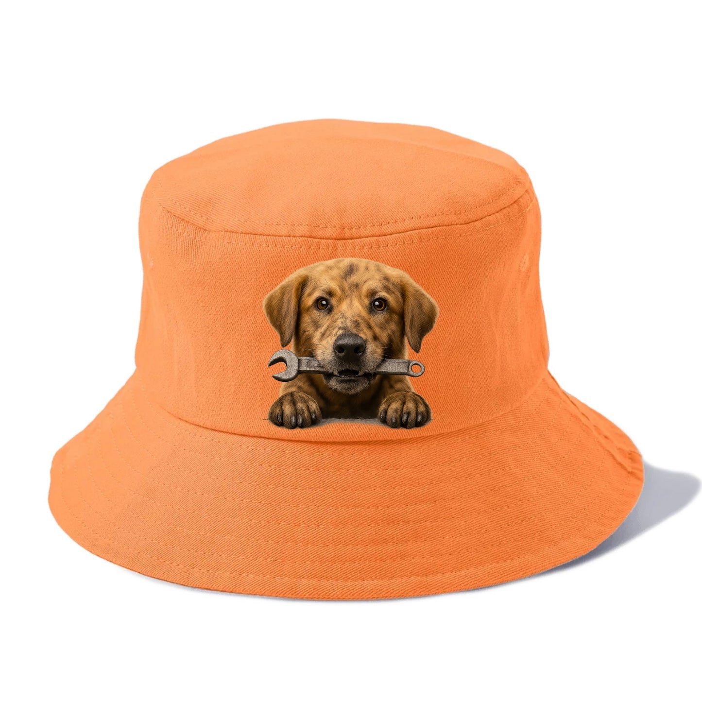 Mechanic Dog  - Bucket Hat - Terracotta Clay(Orange)