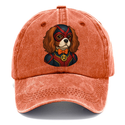 Cavalier King Charles Friendly Hero  - Classic Cap - Terracotta Clay(Orange)